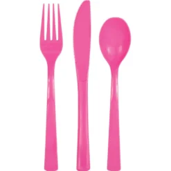 Aterimet pinkki 18 kpl/pkt