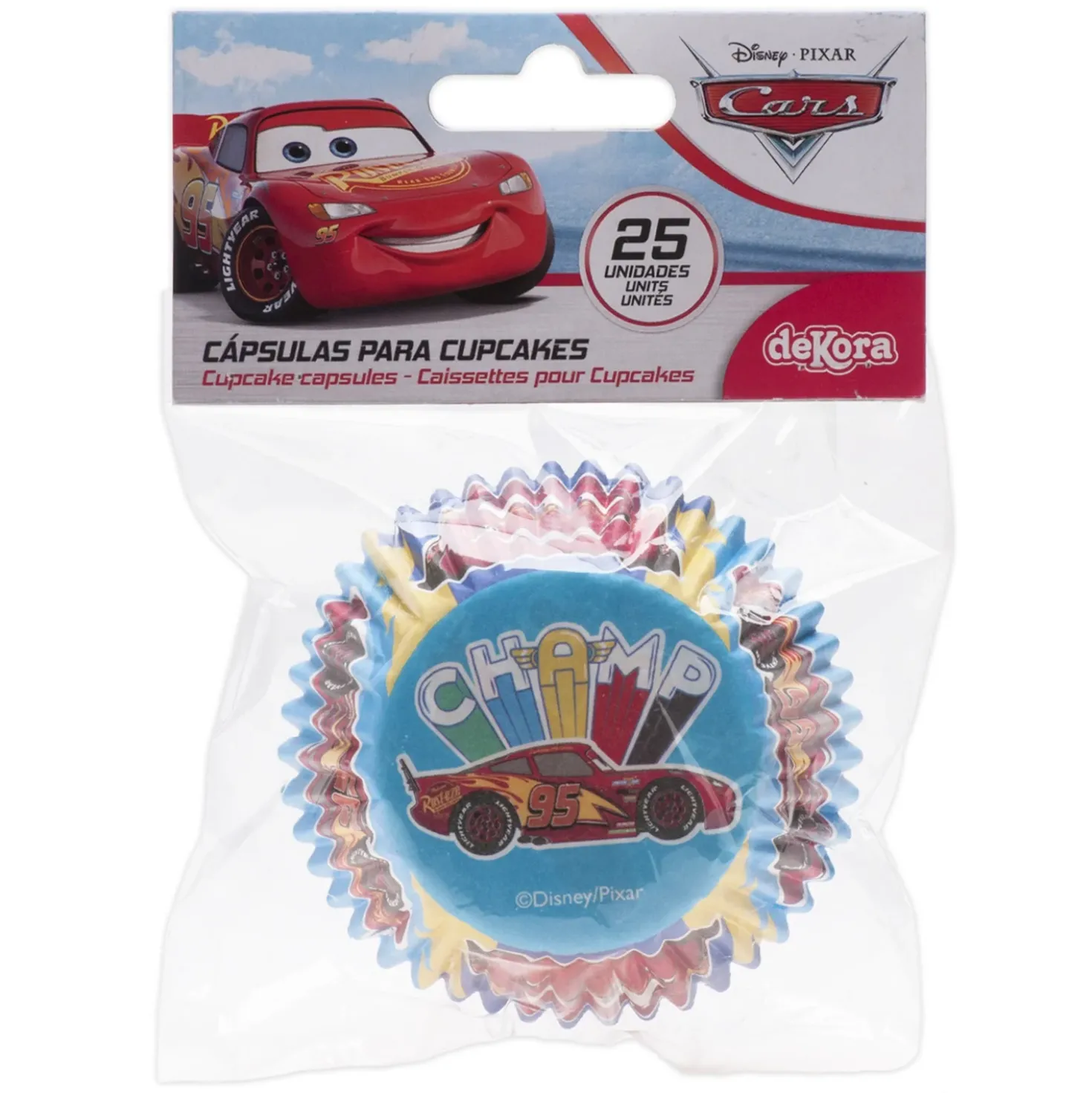 Autot muffinssivuoka 25 kpl/pkt