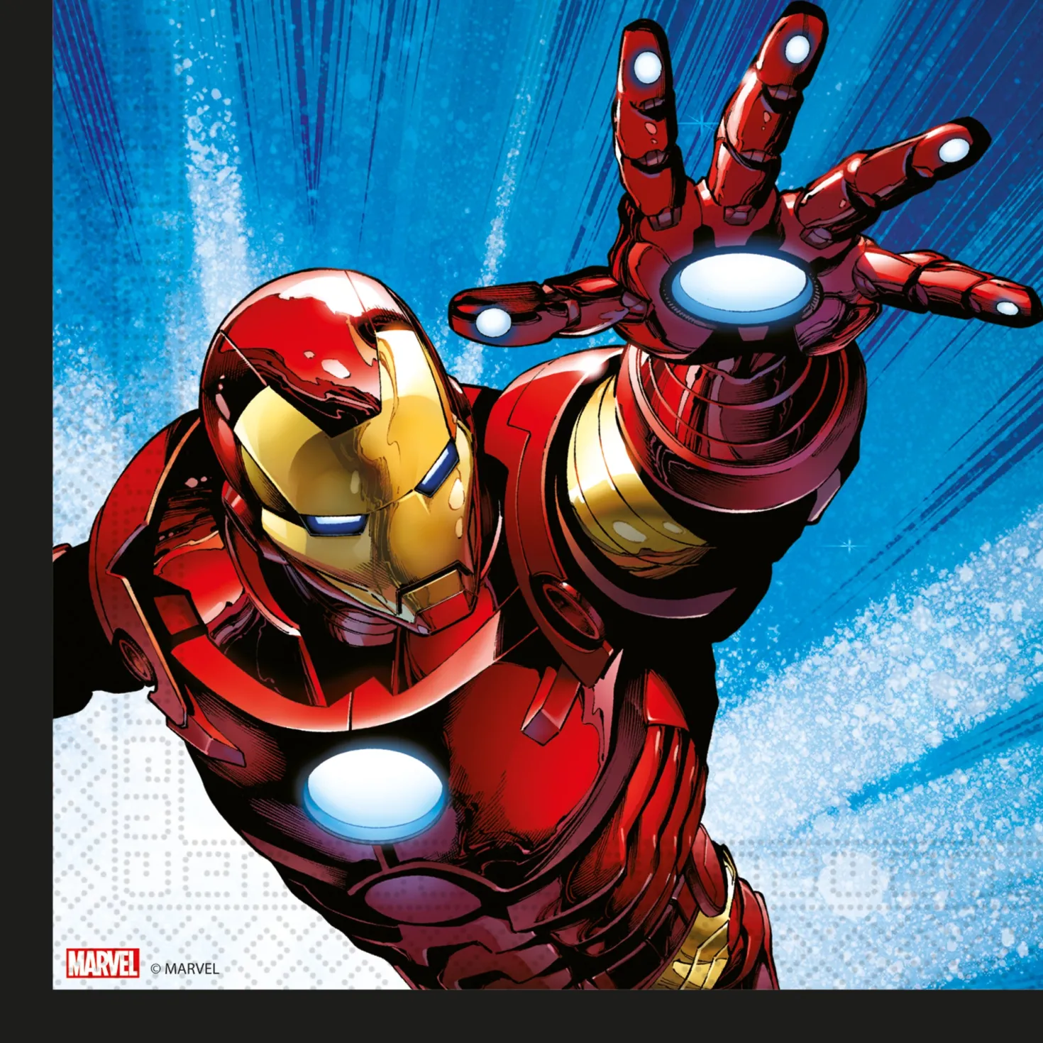 Avengers lautasliina 33 x 33 cm, 20 kpl/pkt