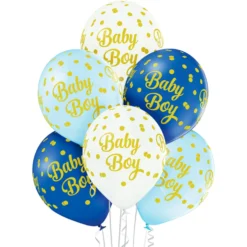 Baby boy ilmapallo 30 cm 6 kpl/pkt