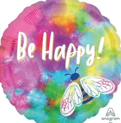 Be Happy värikäs foliopallo