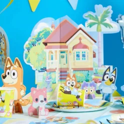 Bluey pöytäkoristesetti, 7 osaa