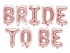 Bride to be kirjaimet ilmatäytteinen foliopallo