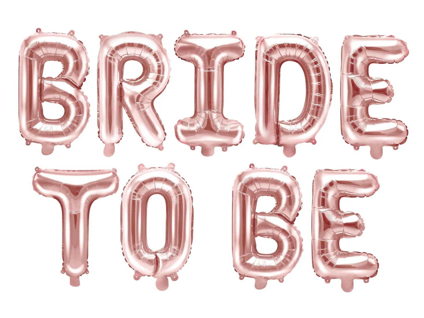 Bride to be kirjaimet ilmatäytteinen foliopallo
