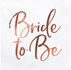 Bride to be suuri lautasliina 20 kpl/pkt