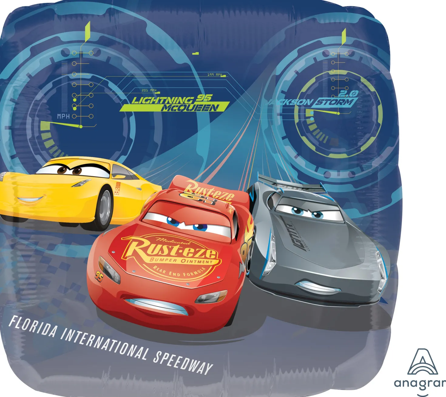 Cars 3 foliopallo