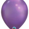 19 cm metallikromivioletti ilmapallo 100 kpl/pss