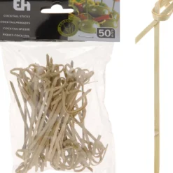 Cocktailtikku bambu solmulla 50 kpl/pkt