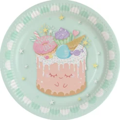Crazy cake lautanen 23 cm 8 kpl/pkt