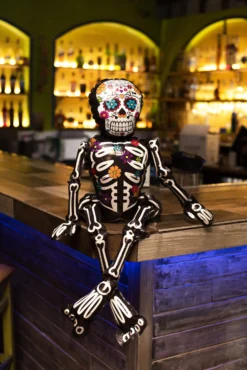 Day of the Dead luuranko ilmalla täytettävä foliopallo