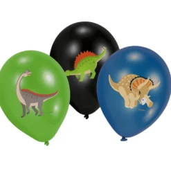 Dinosaurus ilmapallo 28 cm 6 kpl/pss