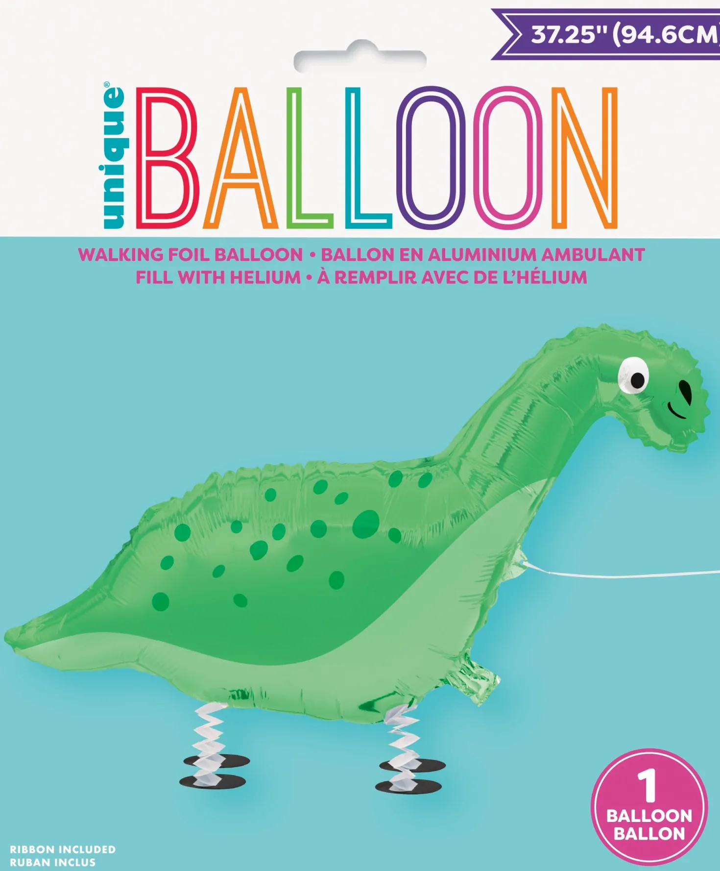 Dinosaurus kävelevä foliopallo