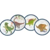 Dinosaurus suuri pahvilautanen 8 kpl/pkt