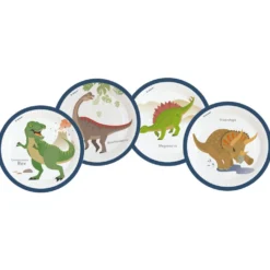 Dinosaurus suuri pahvilautanen 8 kpl/pkt