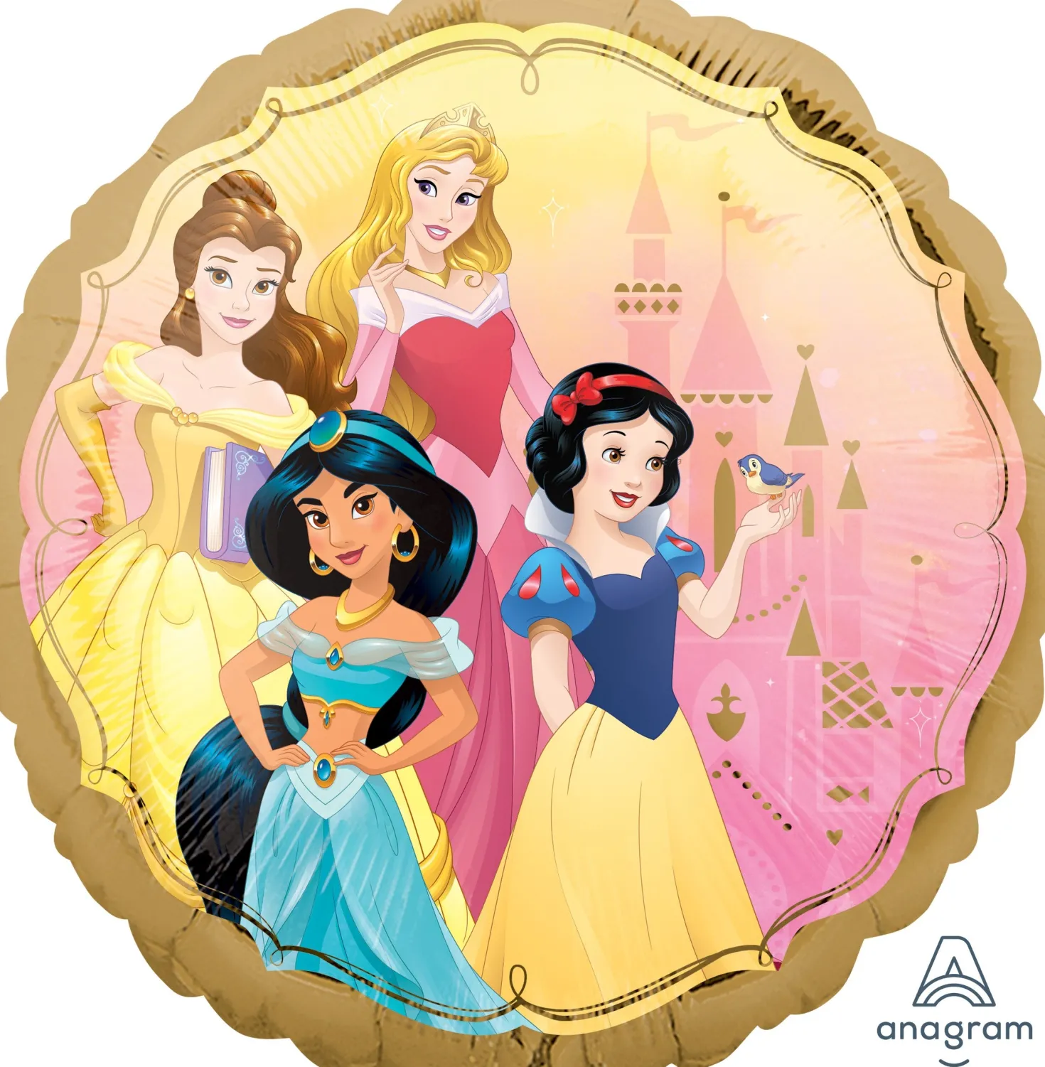 Disney prinsessat foliopallo