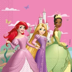 Disney Prinsessat juhlahetki lautasliina 33 x 33 cm 20 kpl/pkt