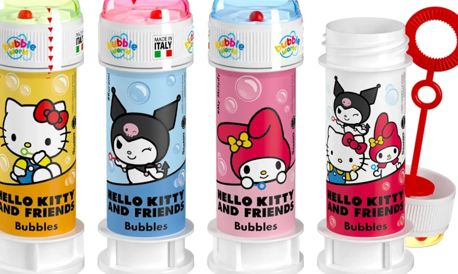 Dulcop Hello Kitty & Friends -saippuakuplaneste 60 ml
