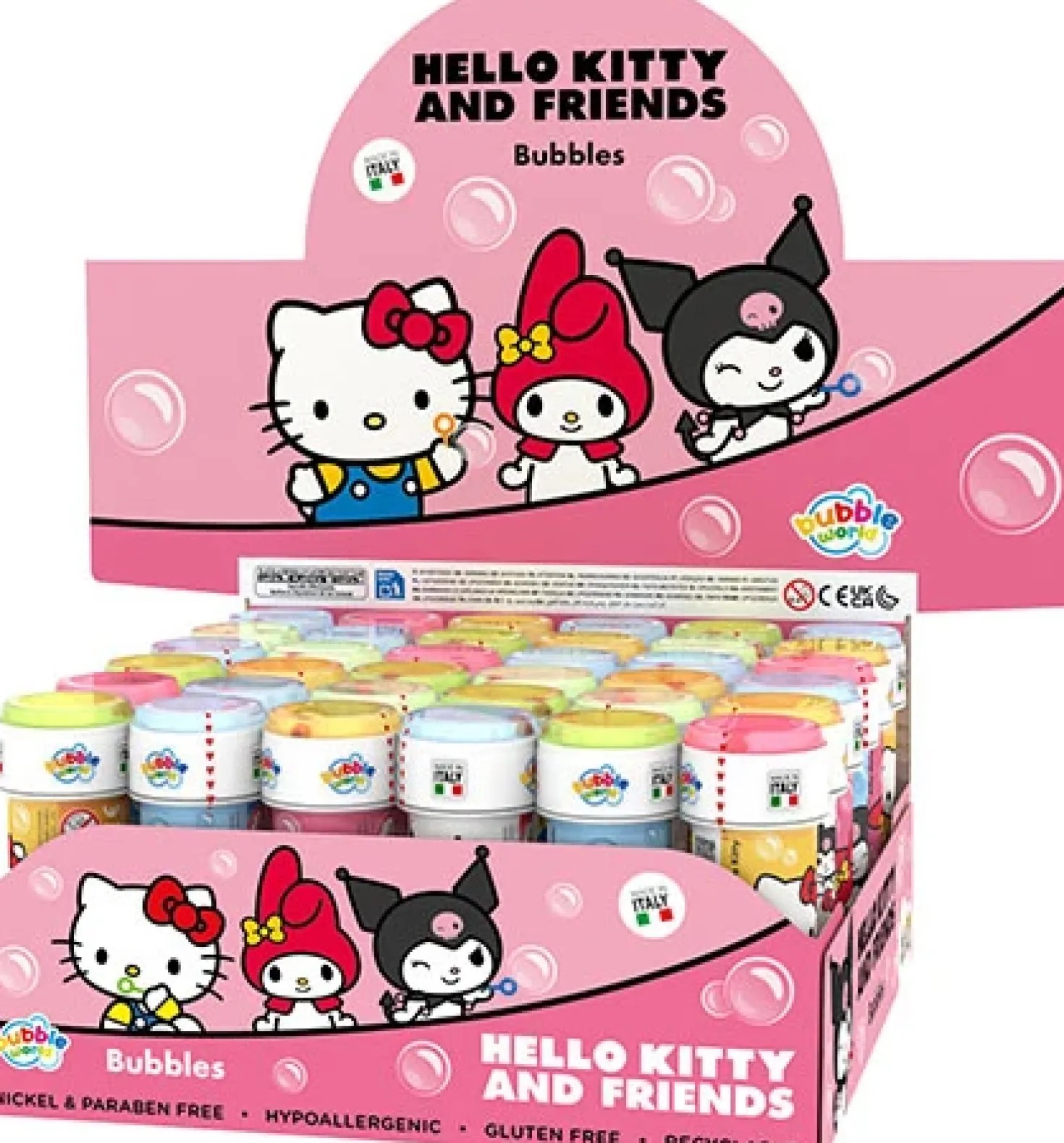 Dulcop Hello Kitty & Friends -saippuakuplaneste 60 ml