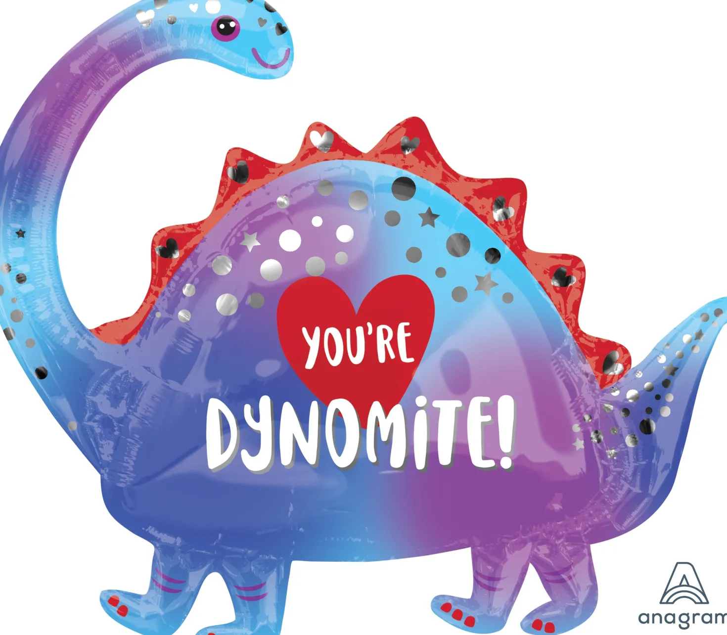 Dynomite T-Rex muotofoliopallo