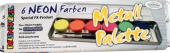 Efektiväripaletti UV Neon 6 x 3,5ml