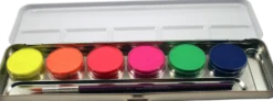 Efektiväripaletti UV Neon 6 x 3,5ml