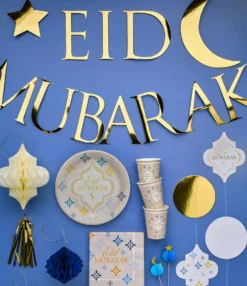 Eid Mubarak kirjainnauha 220 x 15 cm