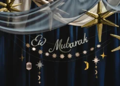 Eid Mubarak koristenauhat, pituus 2 m