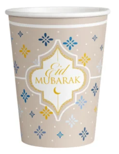 Eid Mubarak pahvimuki 8 kpl/pkt
