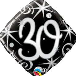 Elegantti numero "30" foliopallo