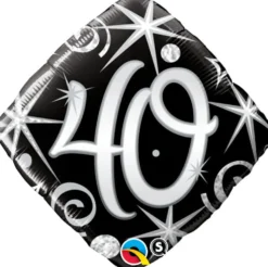 Elegantti numero "40" foliopallo