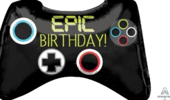Epic Birthday peliohjain muotofoliopallo