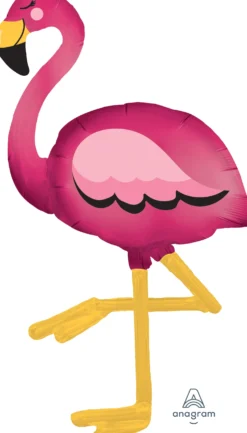 Flamingo kävelevä foliopallo L