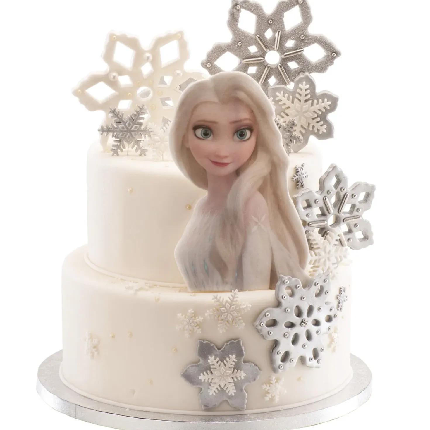 Frozen Elsa syötävä kakkukuva