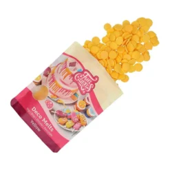 FunCakes Deco Melts -napit, keltainen
