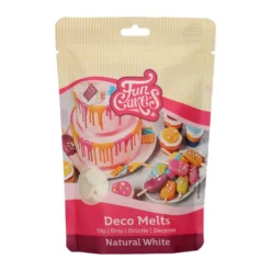FunCakes Deco melts -napit, valkoinen