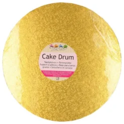 FunCakes paksu kakkualusta, 25 cm kulta