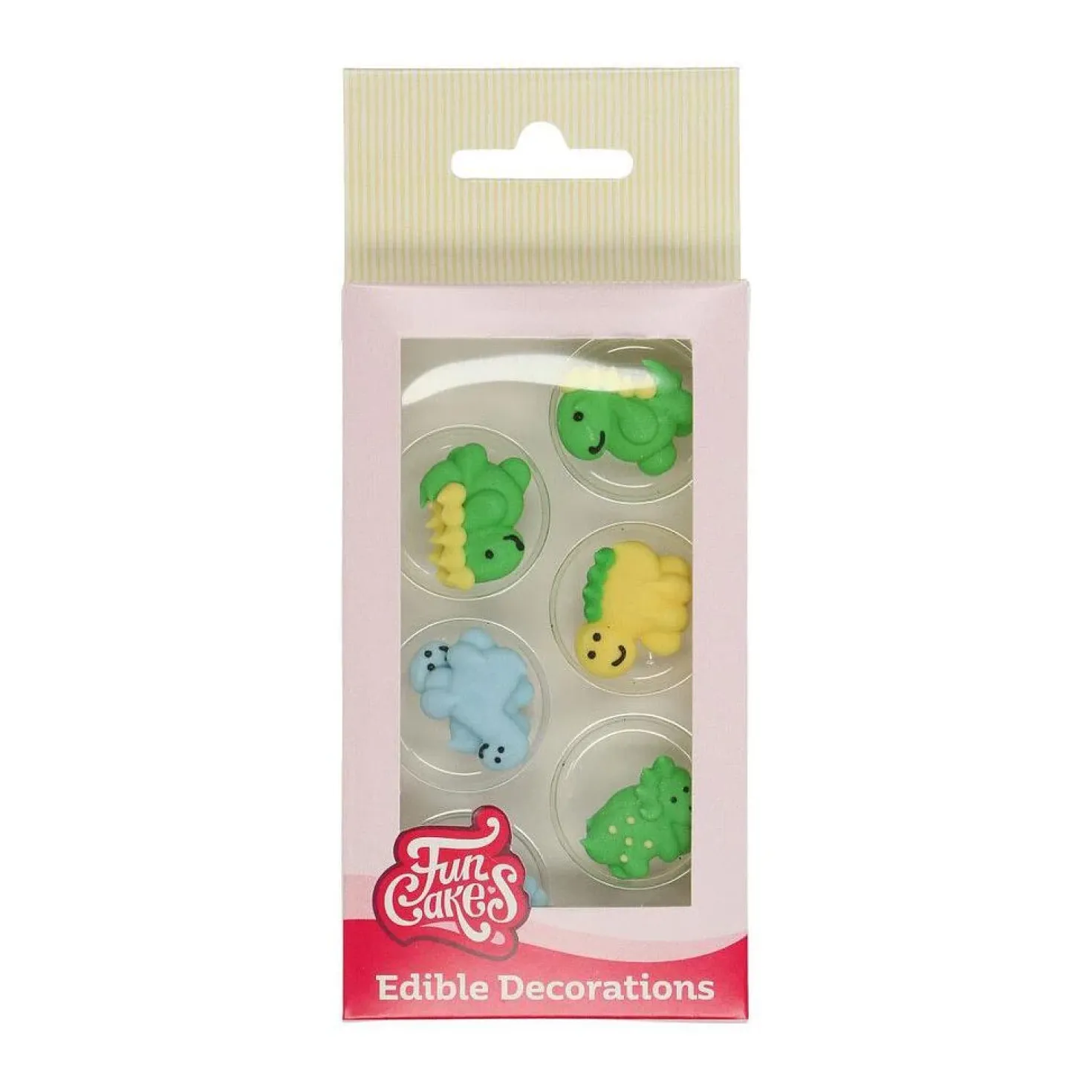 FunCakes syötävä koriste, dinosaurus 12 kpl