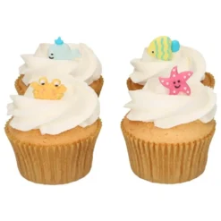 FunCakes syötävä koriste, meren elämää 8 kpl