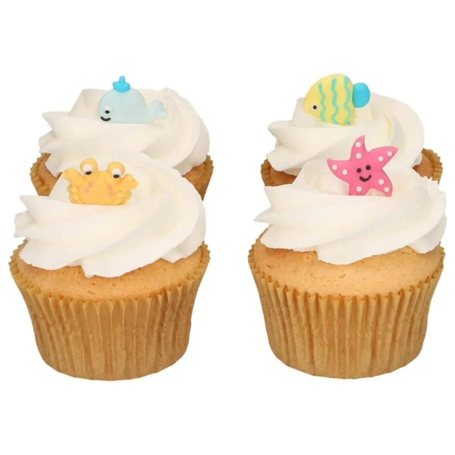 FunCakes syötävä koriste, meren elämää 8 kpl