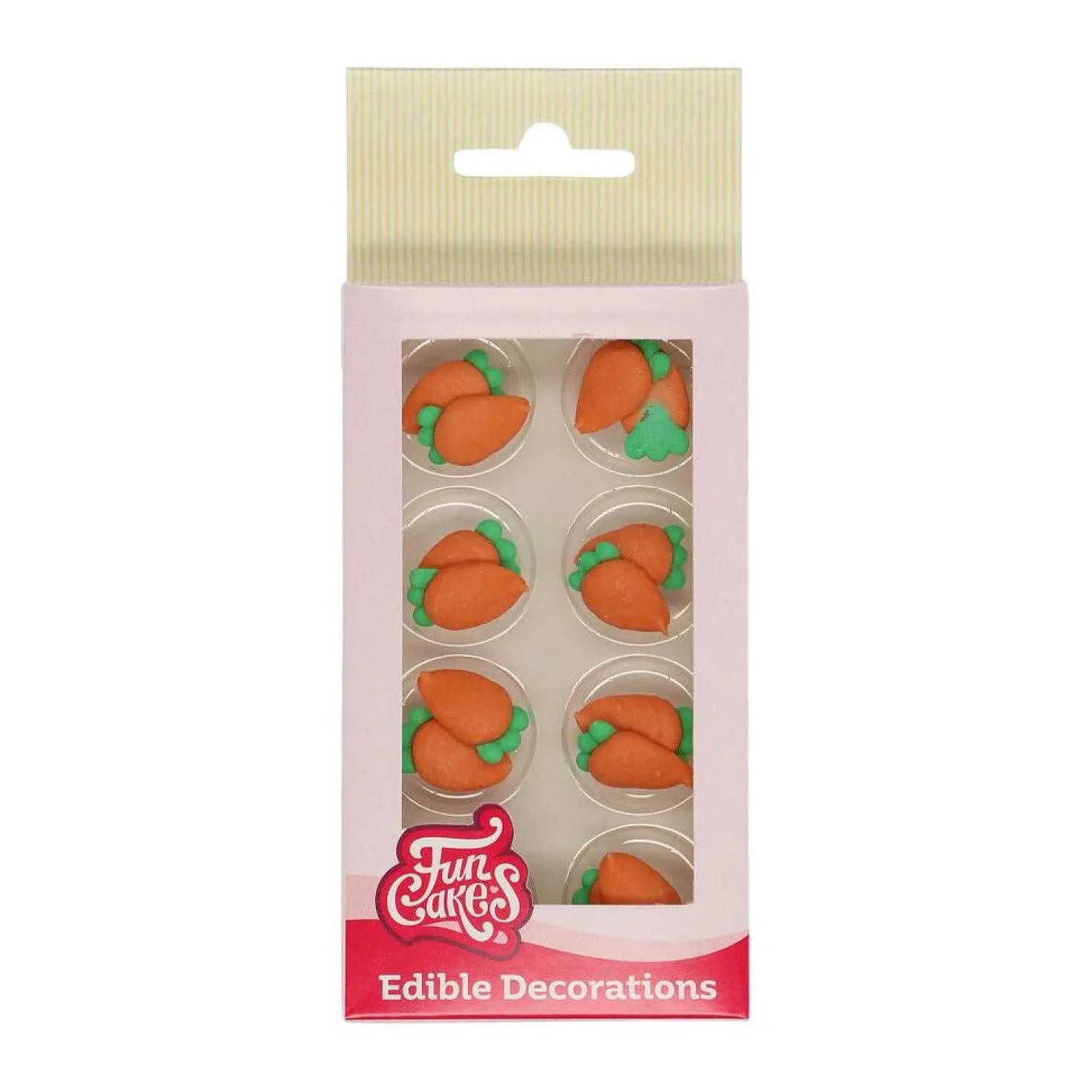 FunCakes syötävä koriste, porkkanat 16 kpl