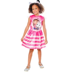 Gabby's Dollhouse asu; mekko ja panta 98-110 cm