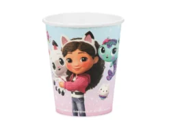Gabby's Dollhouse pahvimuki 250 ml 6 kpl/pkt