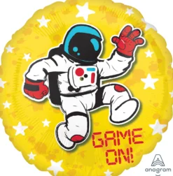 Game on astronautti foliopallo