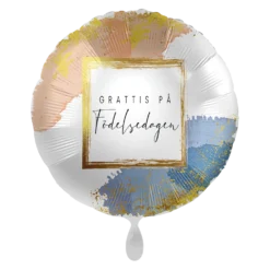 Grattis på födelsedagen foliopallo