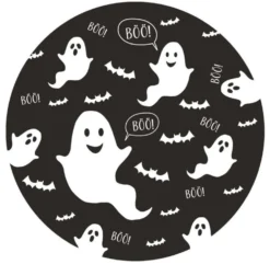 Halloween haamu pahvilautanen 23 cm 10 kpl/pkt