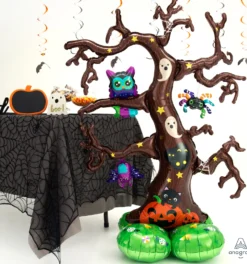 Halloween puu ilmatäytteinen foliopallo 125 cm