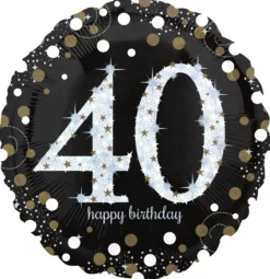 Happy Birthday 40 foliopallo