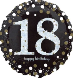 Happy Birthday 18 foliopallo