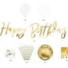 Happy Birthday kattaus- ja koristelusetti