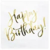 Happy Birthday suuri lautasliina 20 kpl/pkt